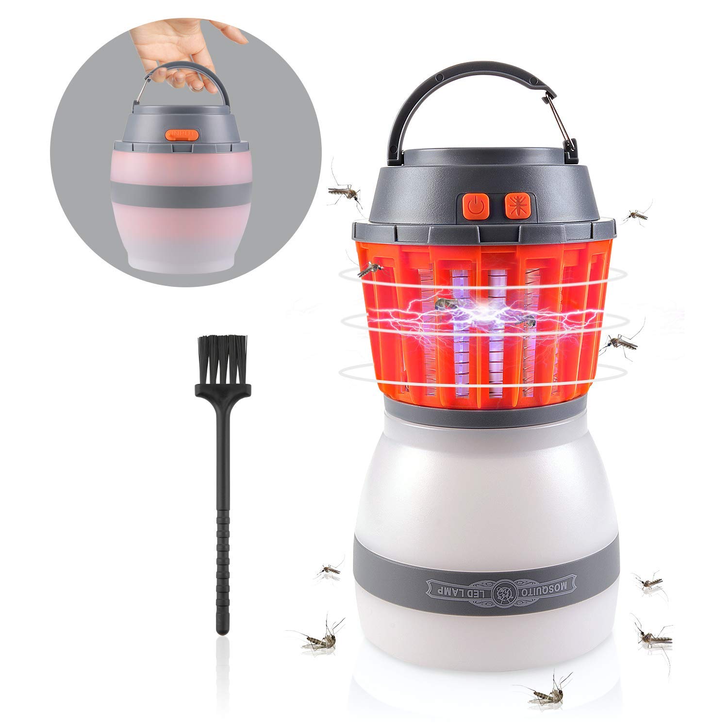 Lampe desctructeur de moustique portative