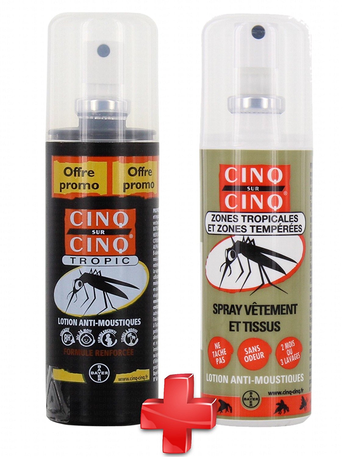 Spray anti moustique Cind sur Cing